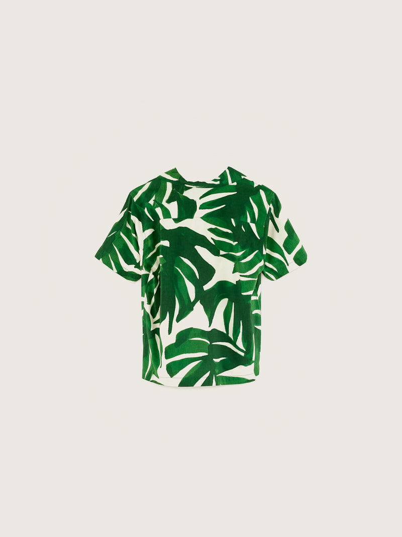 ARNO51 Leaf Print SHIRT - COMBO A. (leaf)