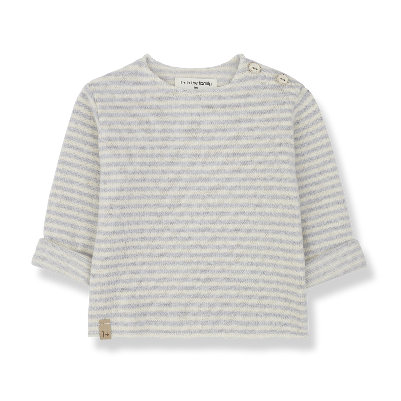 AUBIN l.sleeve t-shirt - perla