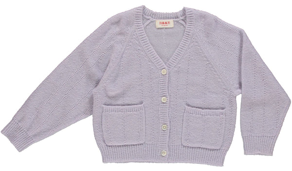 MIST knitted cardigan - 53 lilac