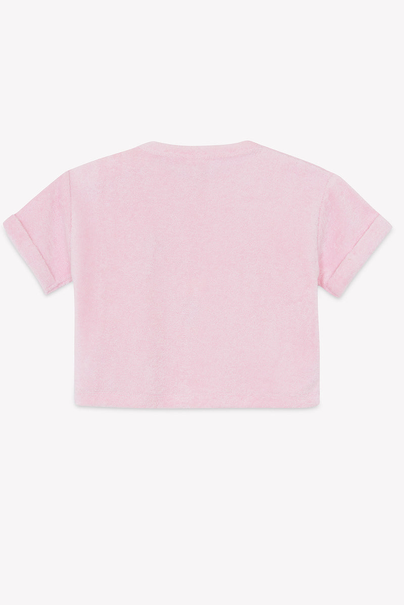 WEST COAST F Tee-Shirt Livia bb - Rose Bubble (Copy)