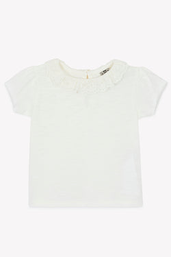 AMORE MIO Tee-Shirt Tiris bb - ecru bonton