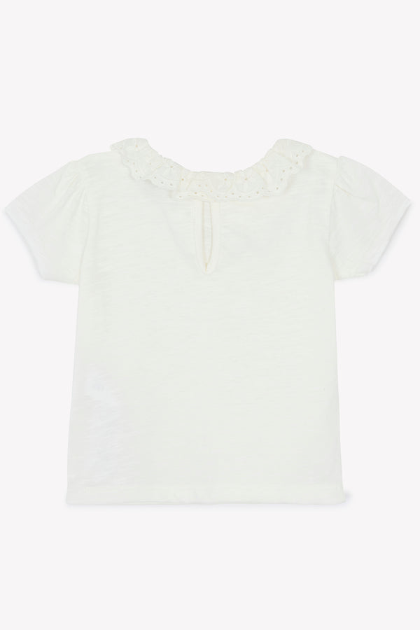 AMORE MIO Tee-Shirt Tiris bb - ecru bonton