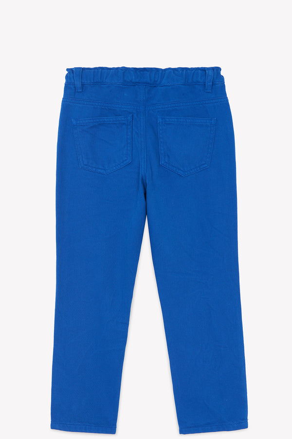 PANTALON LINO - Bleu Fou