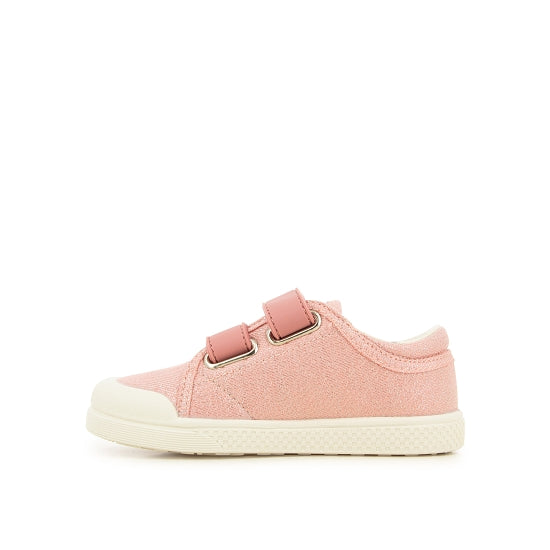 IZY SCRATCH - PINK METAL TWILL