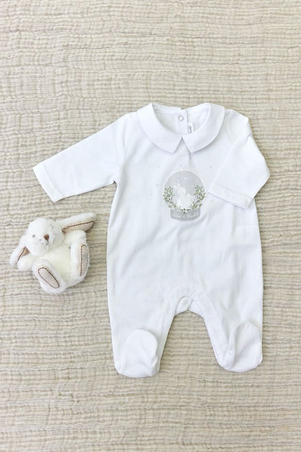 BABY NUIT PYJAMA19 - blanc