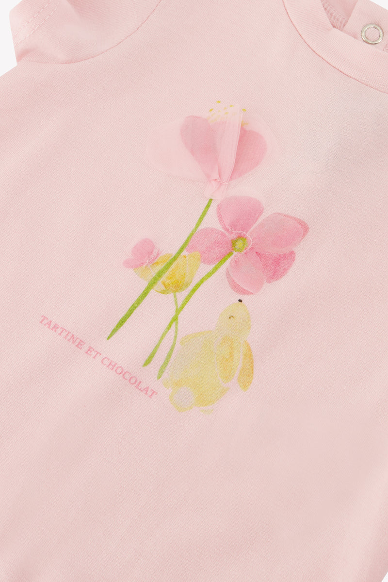 BABY JARDIN D'ETE TEESHIRT 4 - Rose pâle