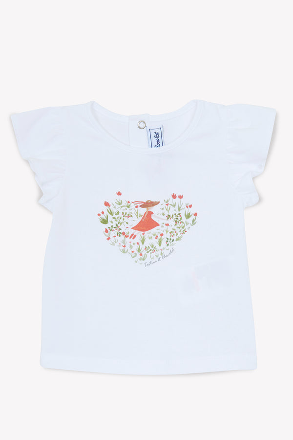 BABY PROMENADE BUCOLIQUE TEESHIRT 5 - Blanc