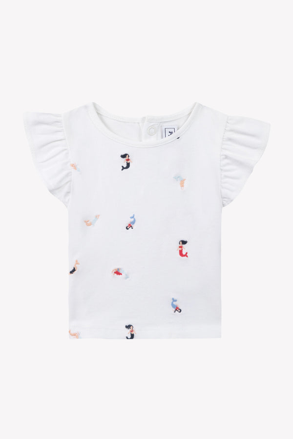 BABY TRESOR D'ETE TEESHIRT 9 - Corail