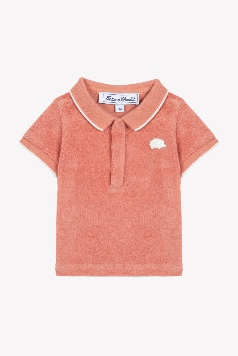 BABY PETIT COWBOY POLO1 - Orange