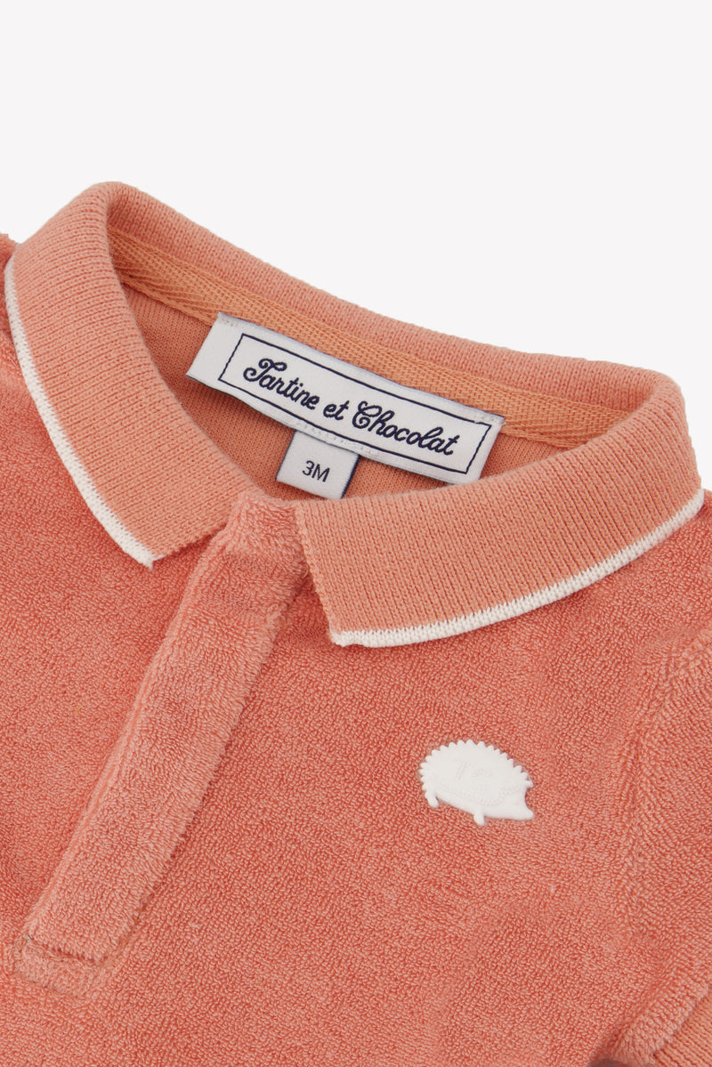 BABY PETIT COWBOY POLO1 - Orange