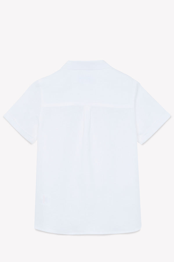 CEREMONIE GARCON CHEMISE1BIS - Blanc