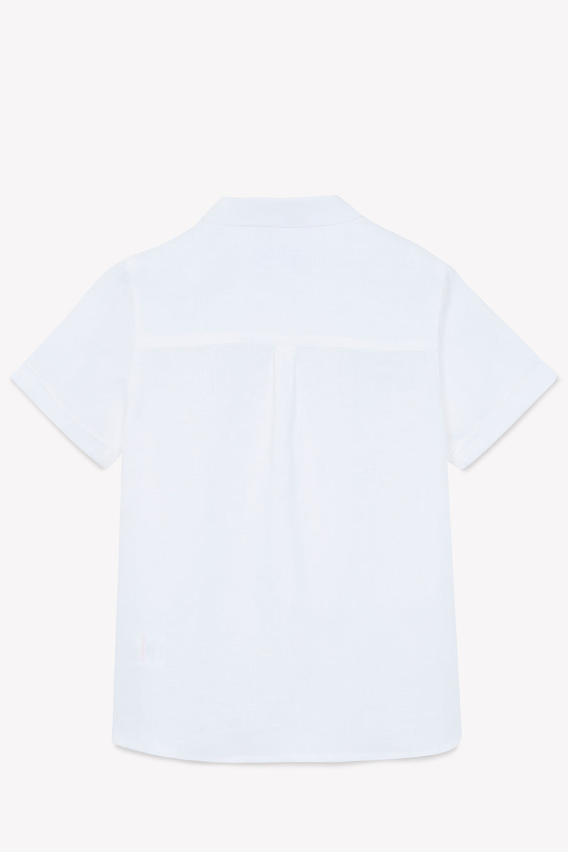 CEREMONIE GARCON CHEMISE1BIS - Blanc