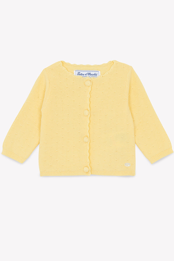 BABY JARDIN D'ETE CARDIGAN 4 - Pollen