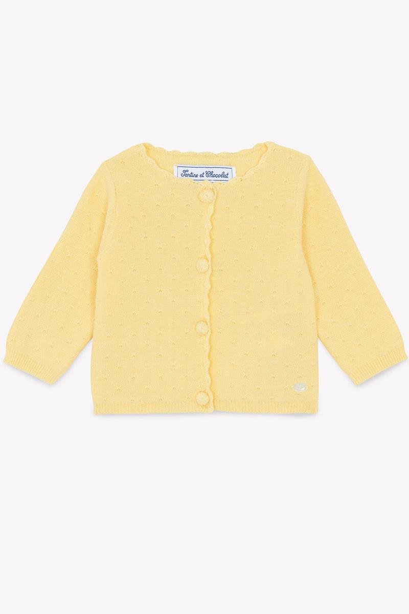 BABY JARDIN D'ETE CARDIGAN 4 - Pollen