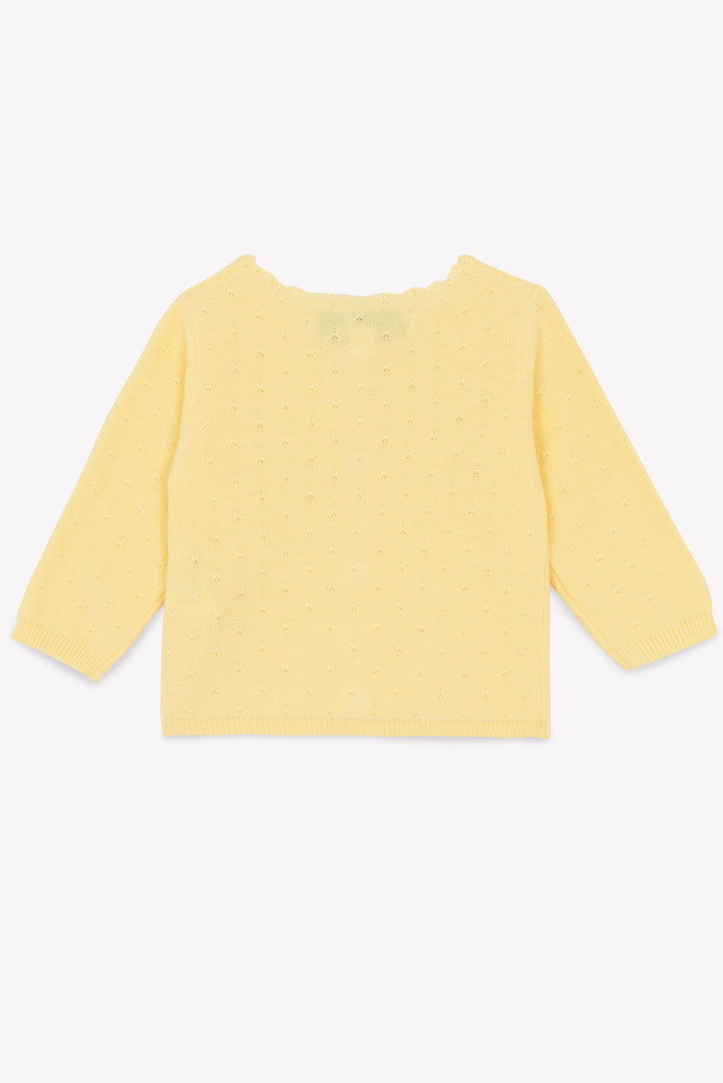 BABY JARDIN D'ETE CARDIGAN 4 - Pollen