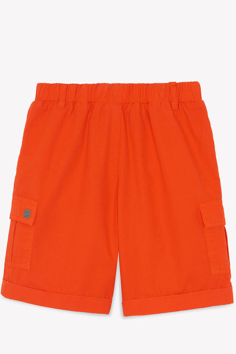 CITY AVENTURE SHORT7BIS - Spicy orange