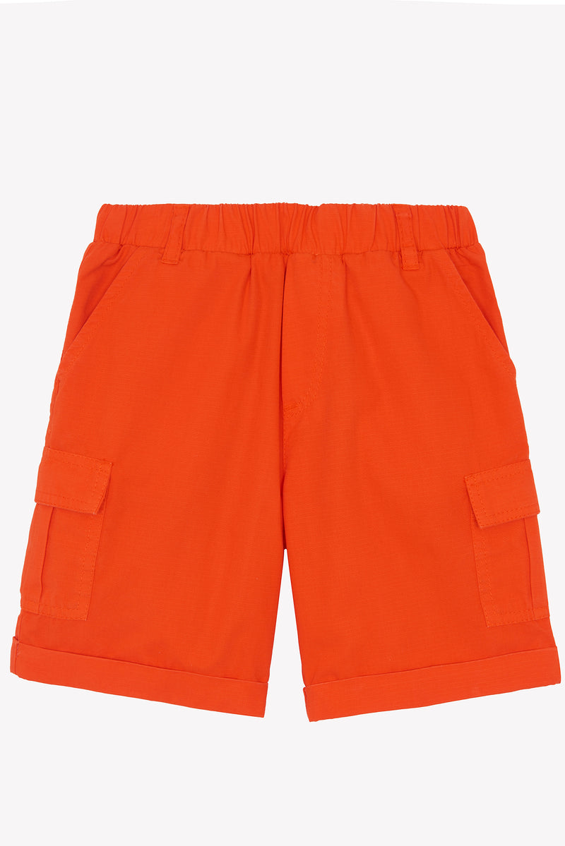 CITY AVENTURE SHORT7BIS - Spicy orange