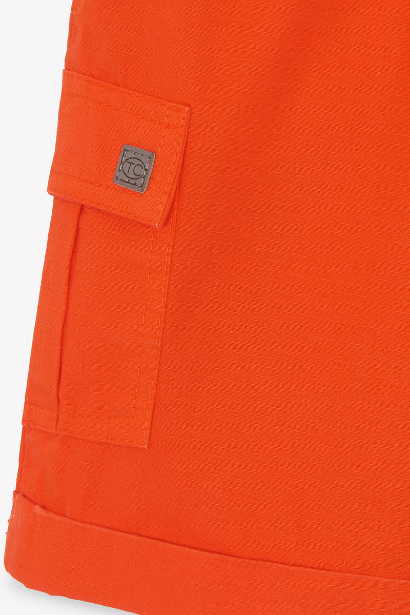 CITY AVENTURE SHORT7BIS - Spicy orange