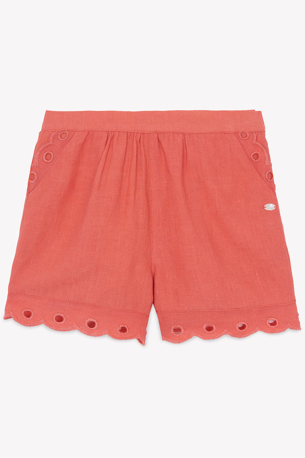 TRESOR D'ETE SHORTE - corail