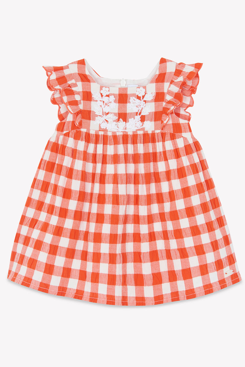 BABY PROMENADE BUCOLIQUE ROBE 13 - Coquelicot