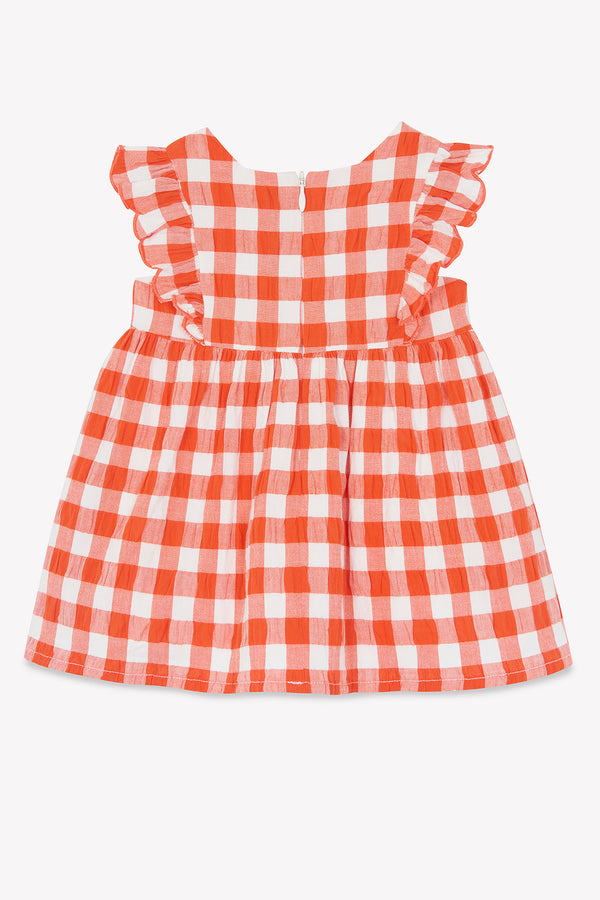 BABY PROMENADE BUCOLIQUE ROBE 13 - Coquelicot