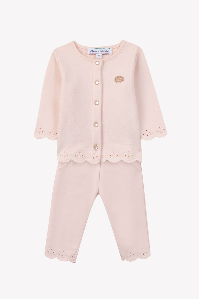 BABY JARDIN D'ETE JOGGING 1 - Rose pâle