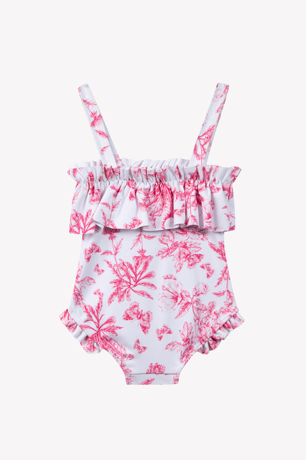 BABY CAPSULE TDJ MAILLOT DE BAIN2 - Rose vif