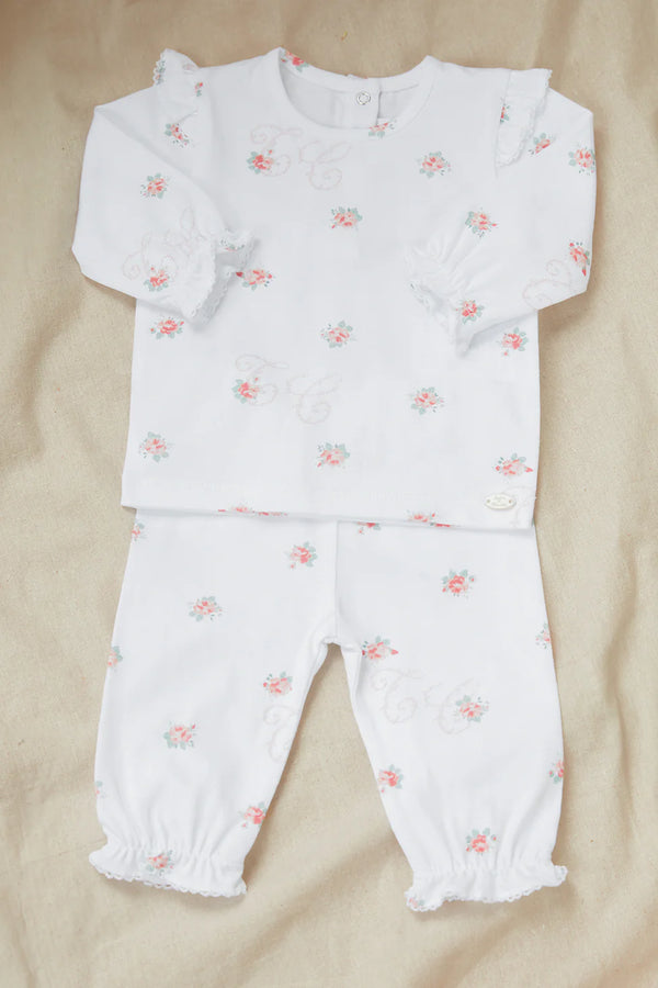 BABY NUIT PYJAMA19 - BLANC