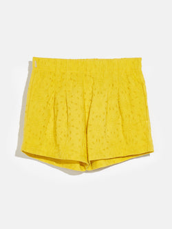 PEACOCK41 R0891 SHORTS - BOUTON D'OR