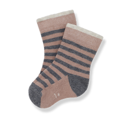 DALMAU striped socks - old-rose