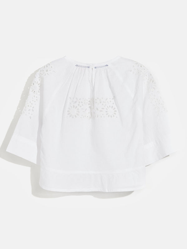 HYDRA P1687 blouse - WHITE