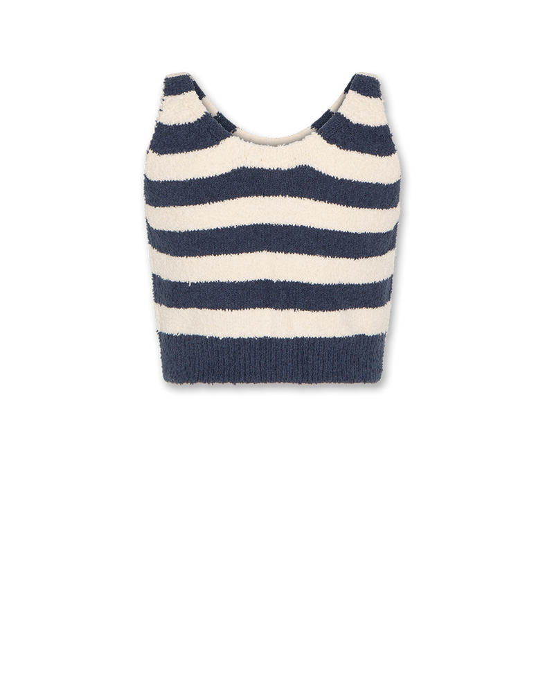 dobe striped t-shirt 000760 - indigo