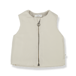 GAEL padded vest - oatmeal