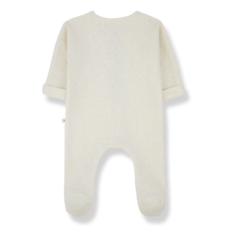 GAETAN jumpsuit w/feet - ecru