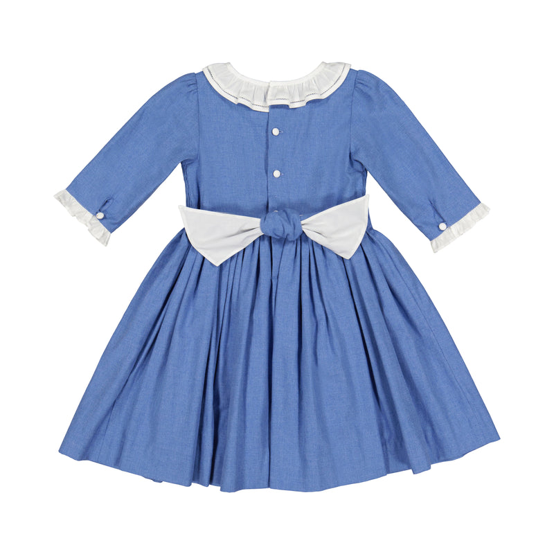 HEIDI BLUE WINTER SMOCKED DRESS