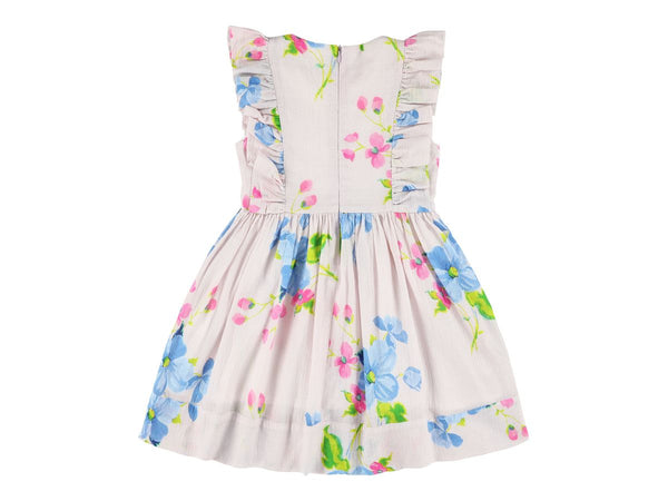 WAVERLY SUNNY DRESS WITH RUFFLES - ORCHID ICE