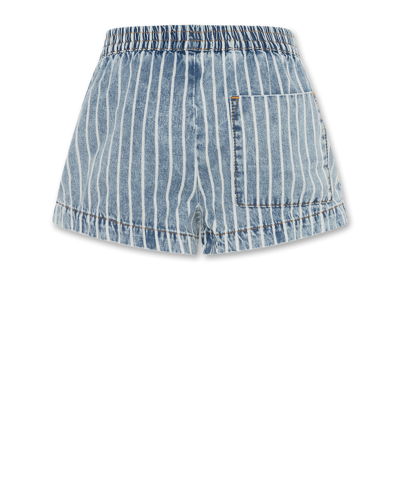 isabella striped shorts - wash middle