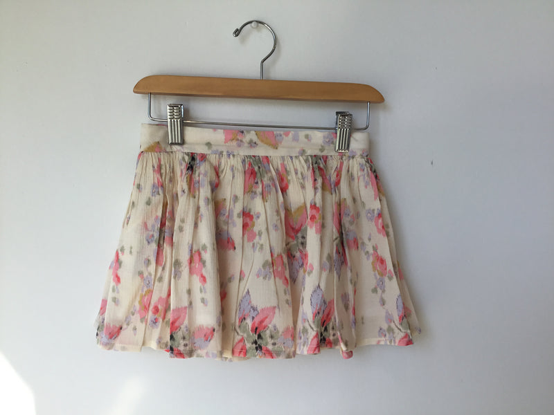 SPRINT JOLLY SKIRT WITH ZIPPER - CREAM