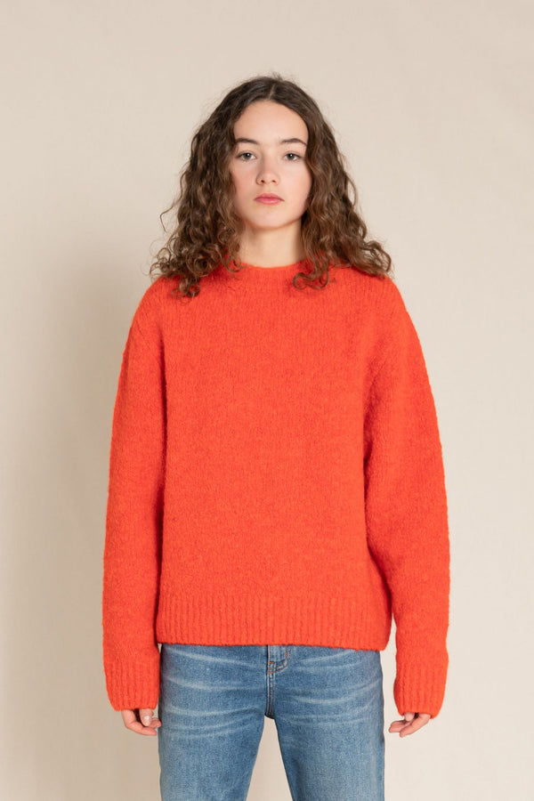 LONA Red - Crew Neck Sweater