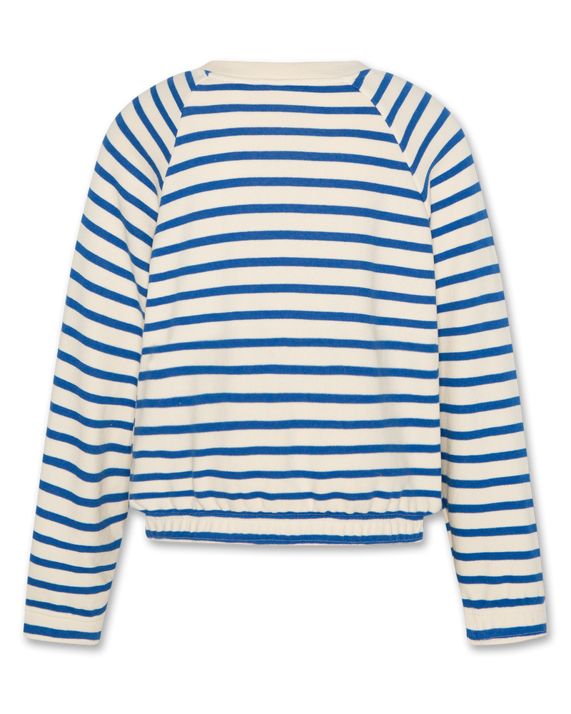 brad sweater stripe 000707 - bright blue