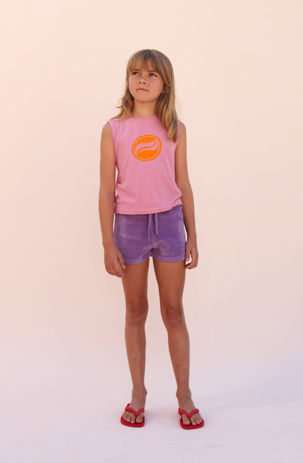 25108 Shorts - Faded Purple