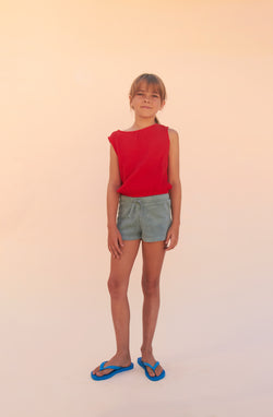 Cotton Top - Red