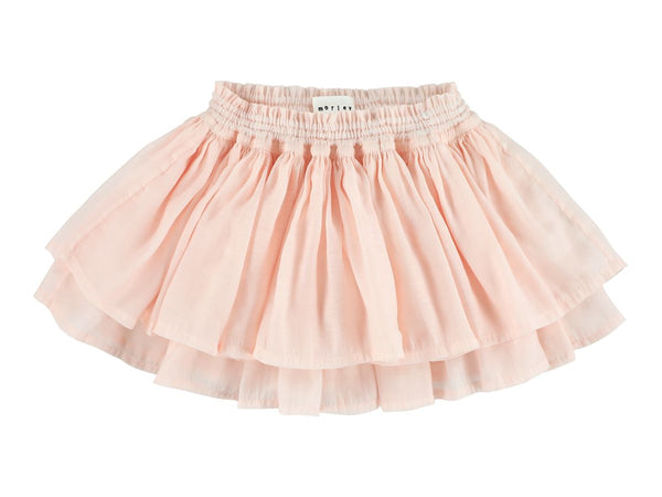 MARGOT PUMA SKIRT WITH ELASTIC WAISTBAND - BLUSH