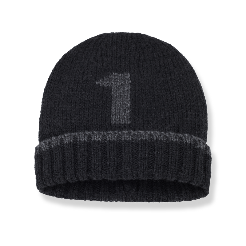 LUCAS number one beanie - anthracite