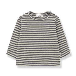 MAGALI l.sleeve t-shirt - oatmeal