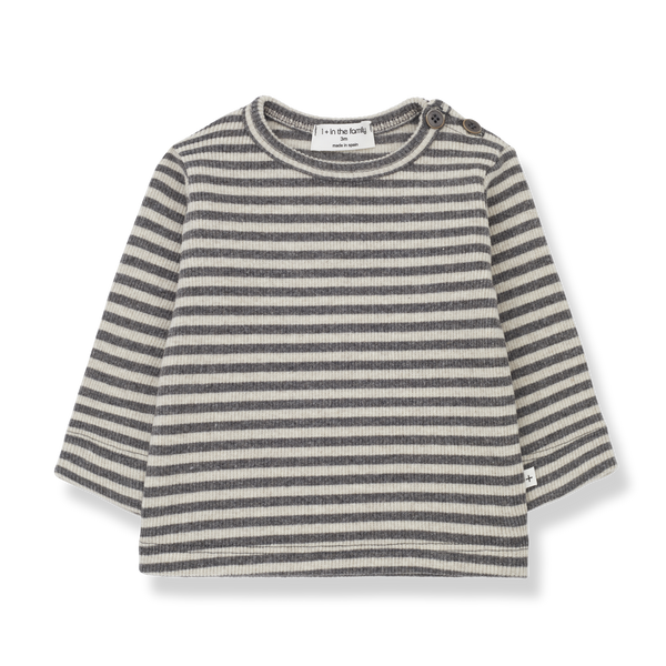 MAGALI l.sleeve t-shirt - oatmeal