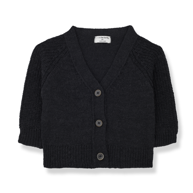 MARC cardigan - anthracite