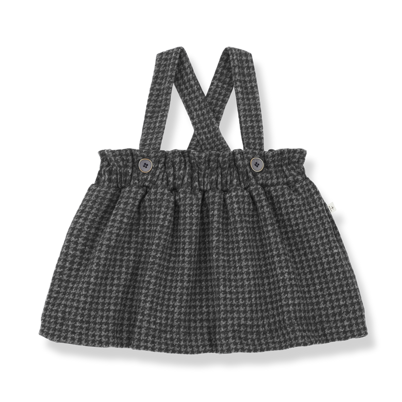 MATILDA skirt w/straps - anthracite