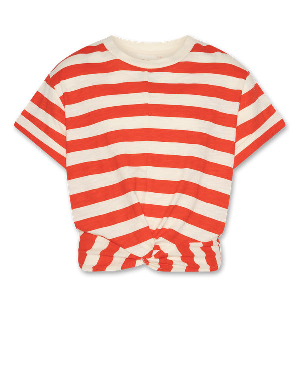 maira t-shirt stripes - natural