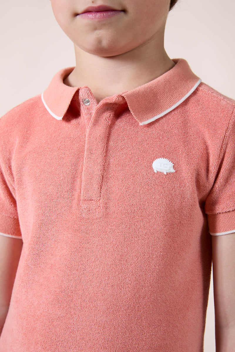 BABY PETIT COWBOY POLO1 - Orange